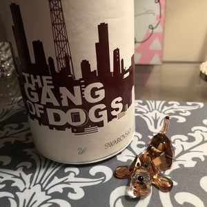 swarovski lovlot dog peppino RETIRED RARE